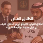 الطلاق الغيابي: لا توقّع أوراق الطلاق الغيابي قبل معرفة عواقبه القانونية