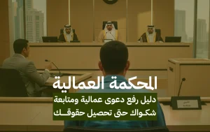 المحكمة العمالية: دليل رفع دعوى عمالية ومتابعة شكواك حتى تحصيل حقوقك