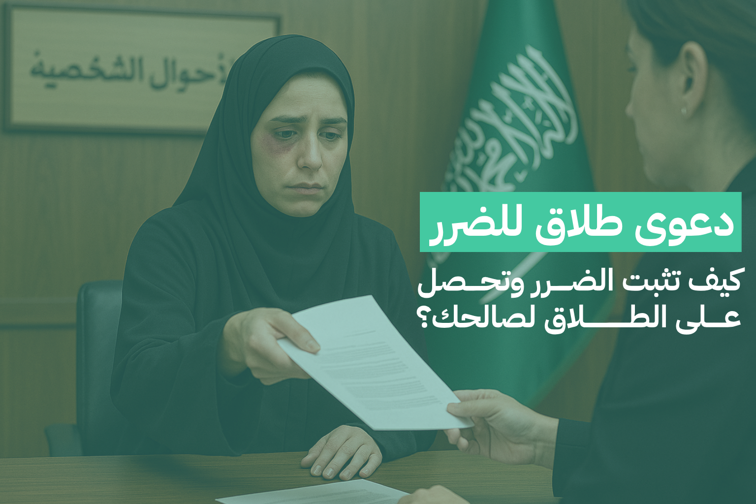 دعوى طلاق للضرر: كيف تثبت الضرر وتحصل على الطلاق لصالحك؟