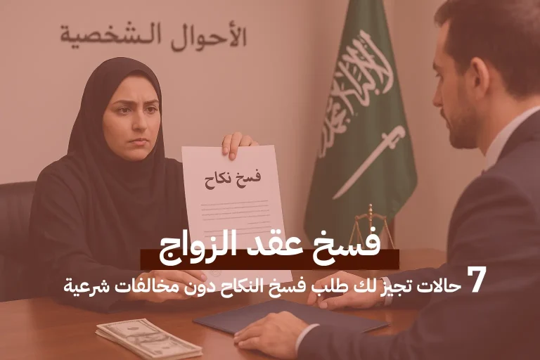 فسخ عقد الزواج: 7 حالات تجيز لك طلب فسخ النكاح دون مخالفات شرعية