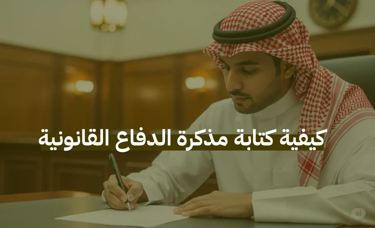 كيفية كتابة مذكرة الدفاع القانونية