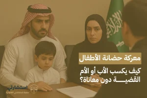 معركة حضانة الأطفال: كيف يكسب الأب أو الأم القضية دون معاناة؟