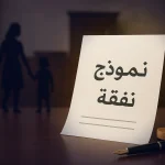 نموذج دعوى نفقة: اطلب حق أطفالك المالي بسهولة بهذا النموذج الجاهز