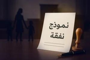 نموذج دعوى نفقة: اطلب حق أطفالك المالي بسهولة بهذا النموذج الجاهز