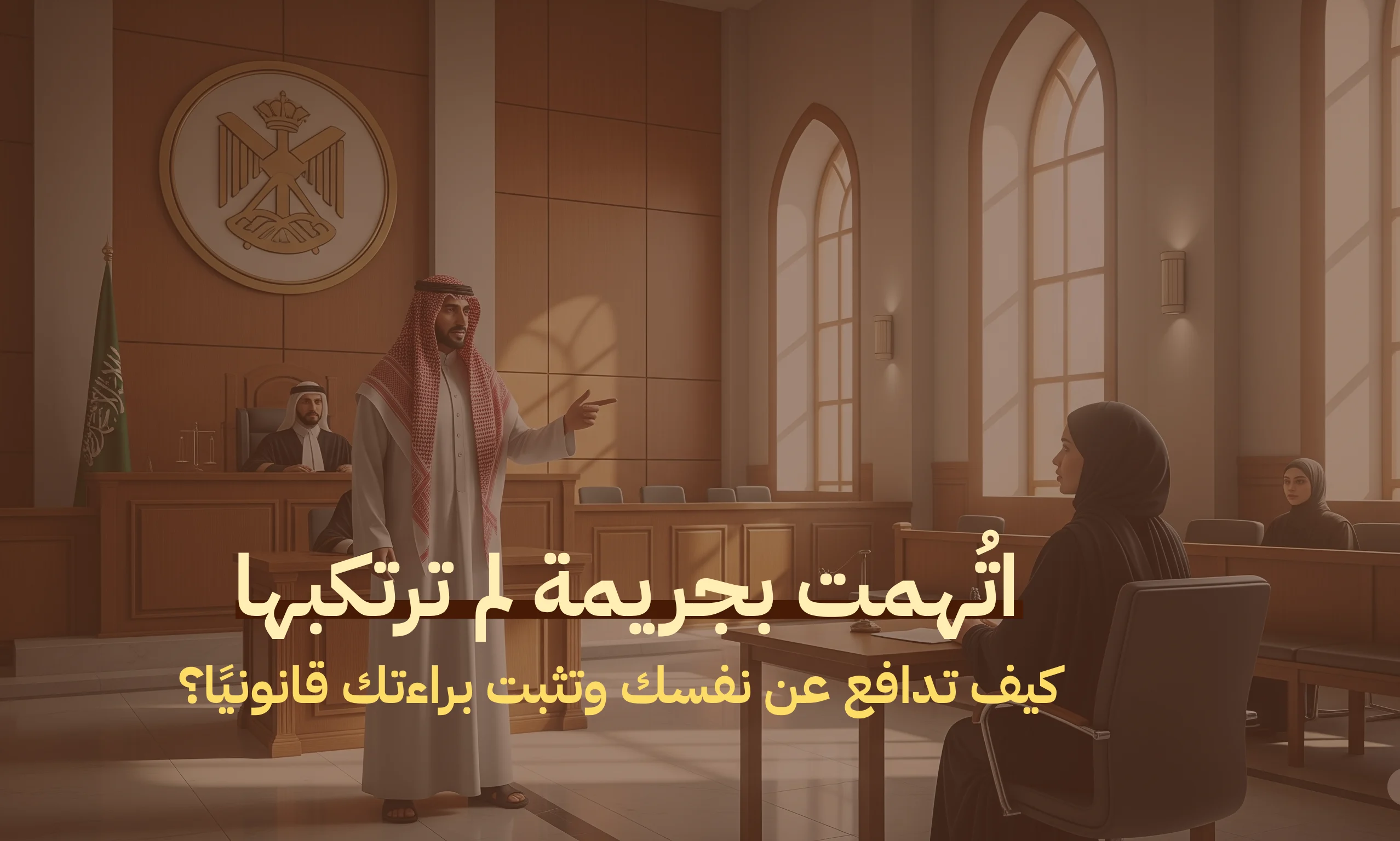 اتُهمت بجريمة لم ترتكبها: كيف تدافع عن نفسك وتثبت براءتك قانونيًا؟
