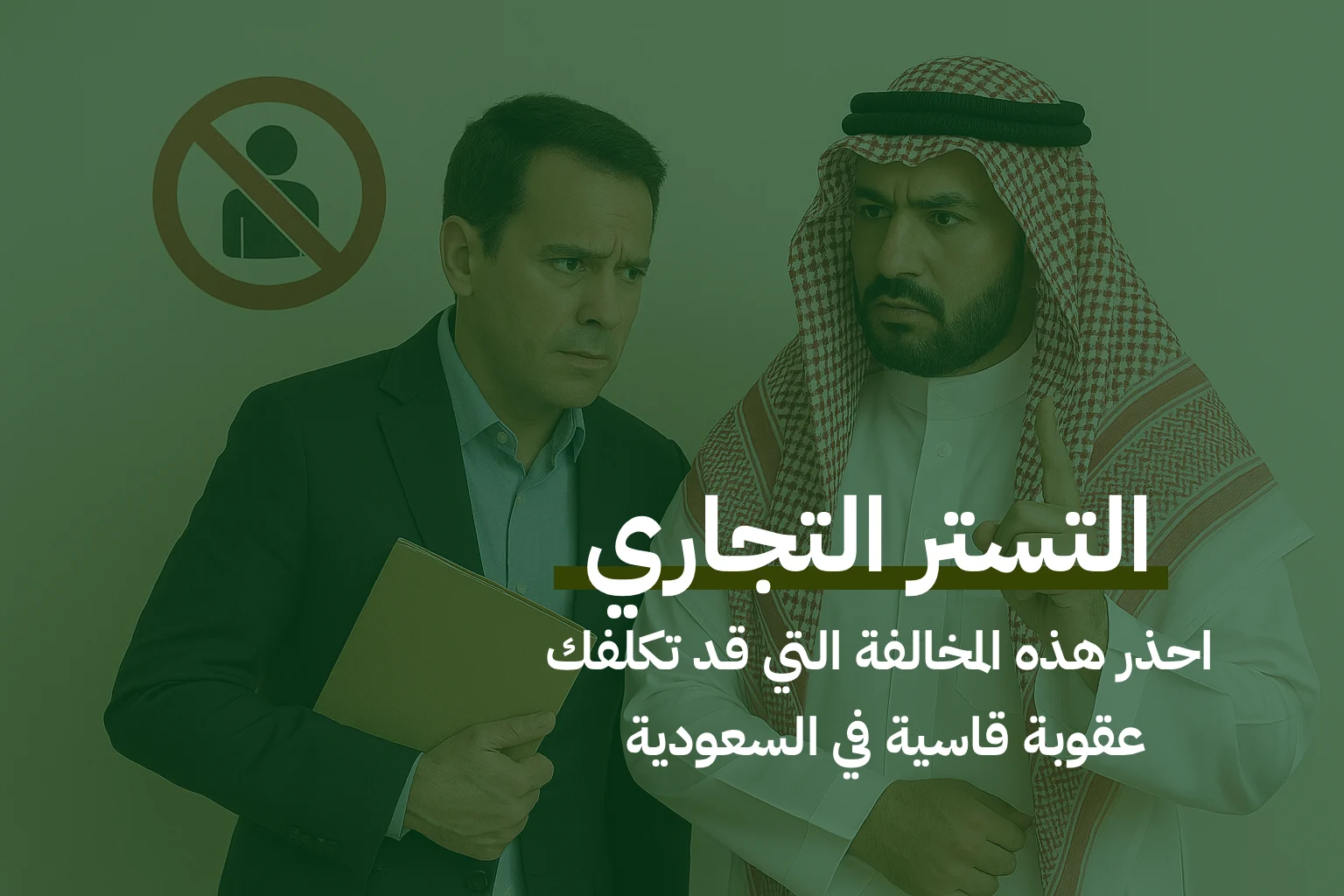 التستر التجاري: احذر هذه المخالفة التي قد تكلفك عقوبة قاسية في السعودية