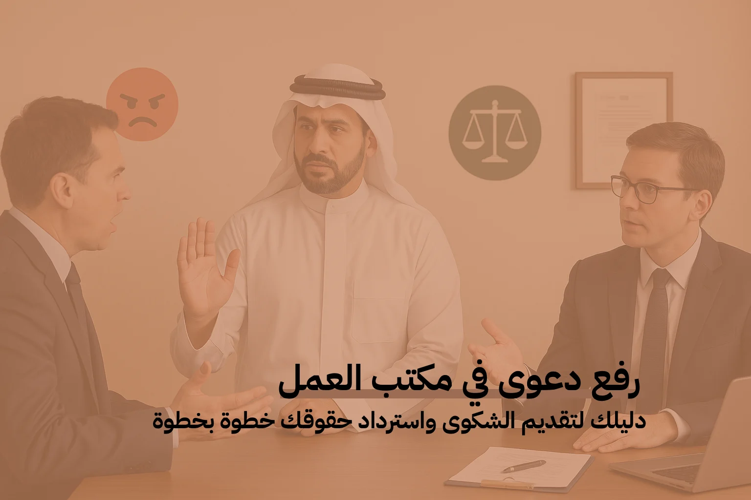 رفع دعوى في مكتب العمل: دليلك لتقديم الشكوى واسترداد حقوقك خطوة بخطوة