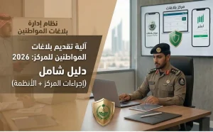 كيف تقدم شكوى للشرطة في السعودية 2026 (كلنا أمن + ناجز + أبشر) دليل كامل
