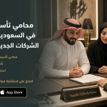 محامي تأسيس شركات في السعودية وفق نظام الشركات الجديد لعام 2026.