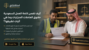 كيف تضمن لائحة العمل السعودية حقوق العاملات المنزليات وما هي آليات تطبيقها؟