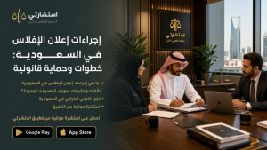 إجراءات إعلان الإفلاس في السعودية: خطوات وحماية قانونية