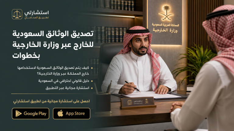 تصديق الوثائق السعودية للخارج عبر وزارة الخارجية بخطوات