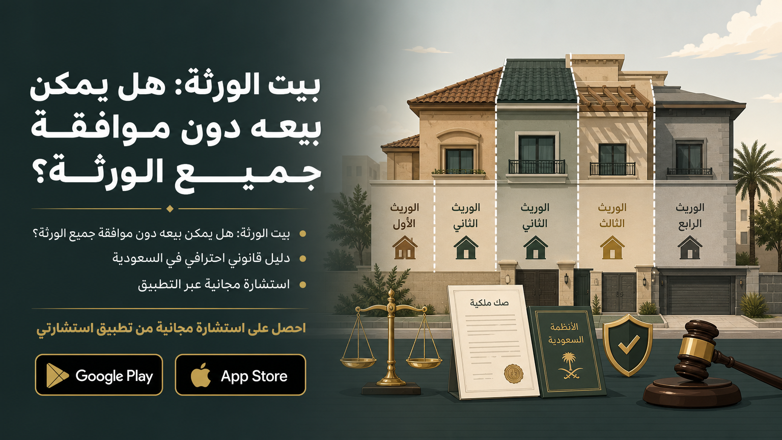 بيت الورثة: هل يمكن بيعه دون موافقة جميع الورثة؟
