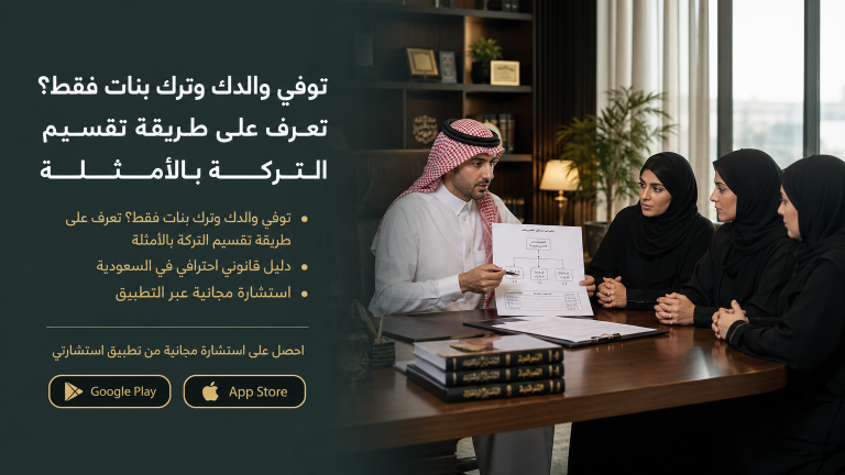 توفي والدك وترك بنات فقط؟ تعرف على طريقة تقسيم التركة بالأمثلة