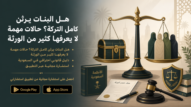 هل البنات يرثن كامل التركة؟ حالات مهمة لا يعرفها كثير من الورثة