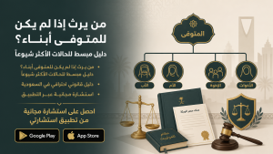 من يرث إذا لم يكن للمتوفى أبناء؟ دليل مبسط للحالات الأكثر شيوعاً
