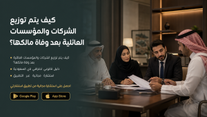 كيف يتم توزيع الشركات والمؤسسات العائلية بعد وفاة مالكها؟