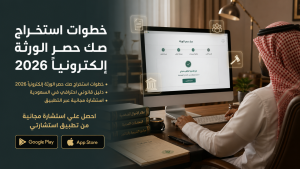خطوات استخراج صك حصر الورثة إلكترونياً 2026