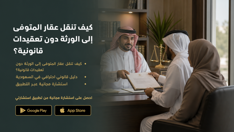 كيف تنقل عقار المتوفى إلى الورثة دون تعقيدات قانونية؟