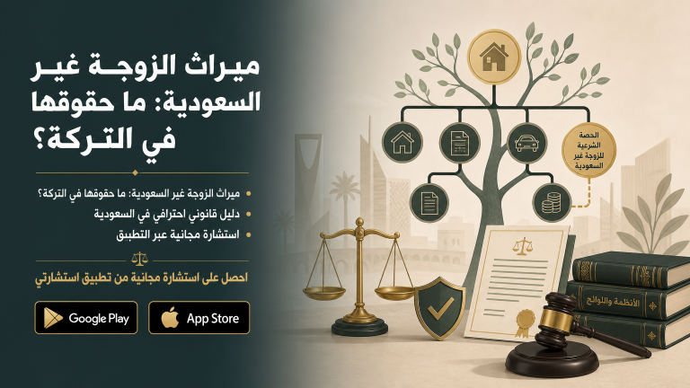 ميراث الزوجة غير السعودية: ما حقوقها في التركة؟