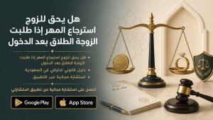 هل يحق للزوج استرجاع المهر إذا طلبت الزوجة الطلاق بعد الدخول