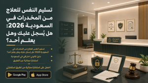 تسليم النفس للعلاج من المخدرات في السعودية 2026: هل يُسجل عليك وهل يعلم أحد؟