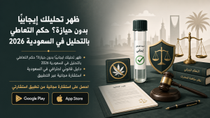ظهر تحليلك إيجابيًا بدون حيازة؟ حكم التعاطي بالتحليل في السعودية 2026