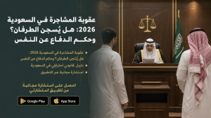 عقوبة المشاجرة في السعودية 2026: هل يُسجن الطرفان؟ وحكم الدفاع عن النفس