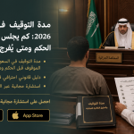 مدة التوقيف في السعودية 2026: كم يجلس الموقوف قبل الحكم ومتى يُفرج عنه إلزاميًا؟