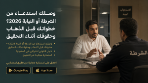 وصلك استدعاء من الشرطة أو النيابة 2026؟ خطواتك قبل الذهاب وحقوقك أثناء التحقيق