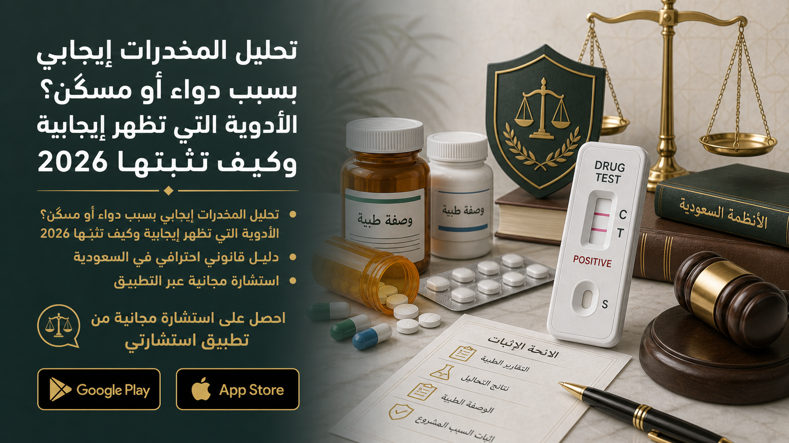تحليل المخدرات إيجابي بسبب دواء أو مسكّن؟ الأدوية التي تظهر إيجابية وكيف تثبتها 2026