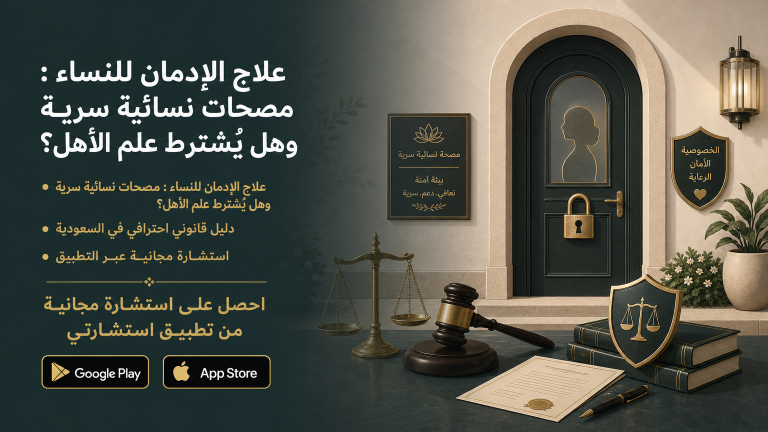 علاج الإدمان للنساء : مصحات نسائية سرية وهل يُشترط علم الأهل؟