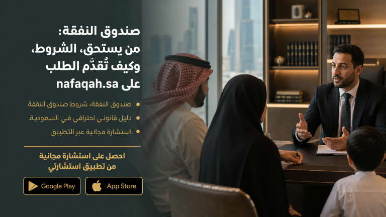 صندوق النفقة: من يستحق، الشروط، وكيف تُقدّم الطلب على nafaqah.sa